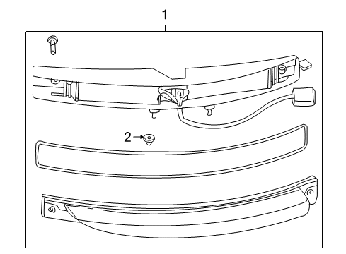 2002 BMW Z8 Tail Lamps Tail Light, Left Diagram for 63214859157