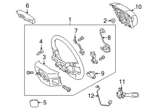 2013 Lexus LX570 Cruise Control System Sensor Assembly, MILLIME Diagram for 88210-60090