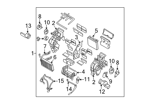 2010 Kia Sedona Switches & Sensors Wiring Assembly-Heater Diagram for 971764D000