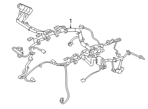 2019 Dodge Durango Wiring Harness Wiring-Engine Diagram for 68399843AB