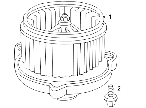 2007 Honda S2000 Blower Motor & Fan Screw, Tapping (5X16) Diagram for 93904-35380