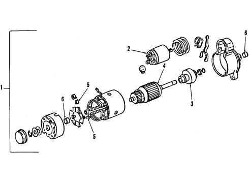 1985 Nissan 200SX Fuel Injection Reman Engine Control Module Diagram for 2371M-24F01RE