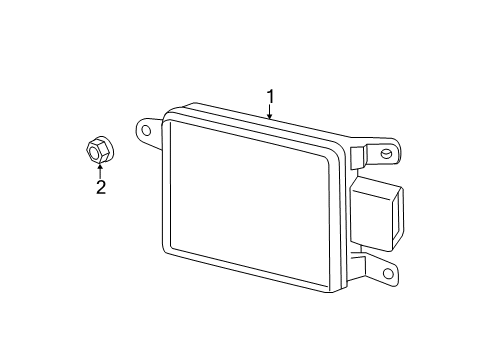 2014 Hyundai Sonata Electrical Components Unit Assembly-Bsd, RH Diagram for 95821-3Q000