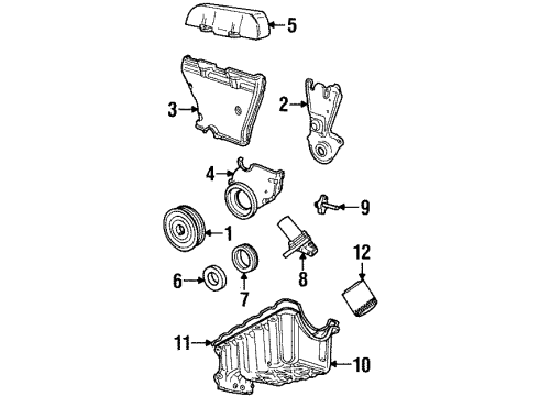 2000 Ford Contour Powertrain Control ECM Diagram for XS2Z-12A650-ME