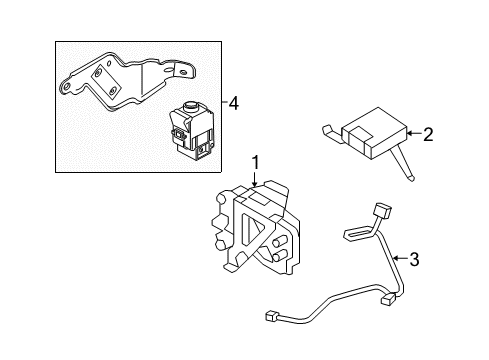 2008 Ford Escape Fuel Supply Converter Wire Diagram for 8M6Z-14A303-AA