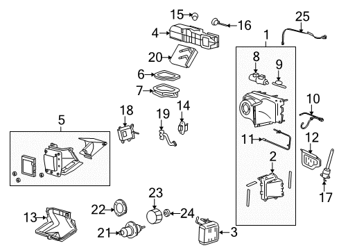 2012 Ford E-150 Air Conditioner Liquid Hose Diagram for CC2Z-19E558-B