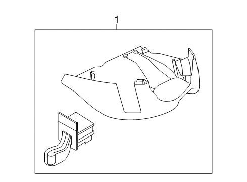 2003 BMW Z4 Cruise Control System Cruise Control Installing Set Diagram for 65710152659