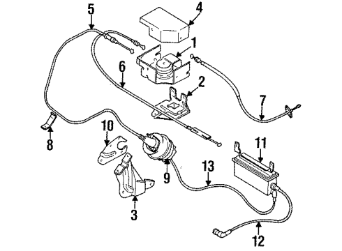 2000 Dodge Avenger Fuel Supply Tube-Fuel Filler Diagram for MR271602