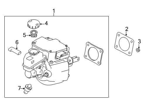 2015 Infiniti Q50 Dash Panel Components Control Assembly-Brake Diagram for 46007-4GG6D