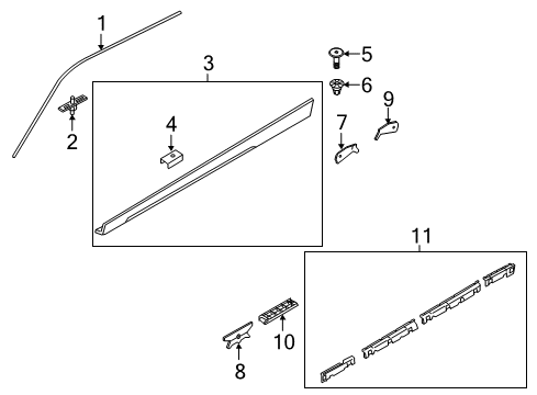 2009 BMW 328i Exterior Trim - Pillars, Rocker & Floor Left Protection Foil Diagram for 51777243477