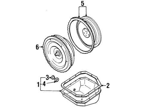 1998 Hyundai Elantra Clutch & Flywheel Bearing-Clutch RELEA Diagram for 4142139000