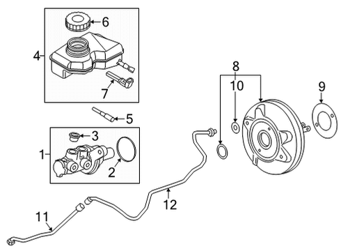 2021 BMW 228i xDrive Gran Coupe Hydraulic System VACUUM PIPE Diagram for 11665A01FC3