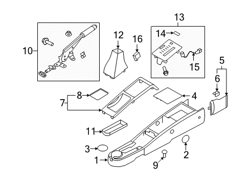 2009 Pontiac G3 Parking Brake Cable Diagram for 42639359