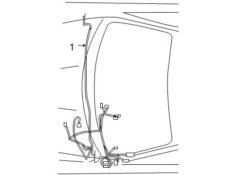 2007 Nissan Altima Wiring Harness Harness Assy-Engine Room Diagram for 24012-JA01B