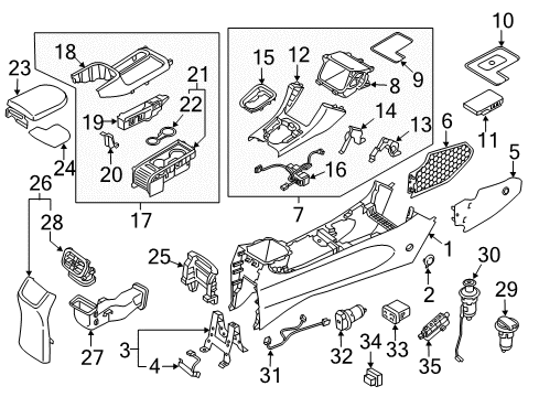 2020 Hyundai Elantra GT Parking Brake Bracket-Parking Brake Front Mounting Diagram for 84673-G3000