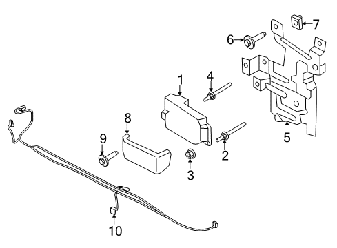 Ford HC3Z-15K867-A Wire Harness