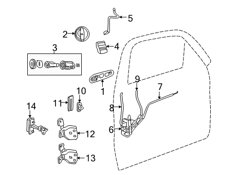 2004 Jeep Liberty Anti-Theft Components Module-Intrusion Diagram for 5GV82TL2AF