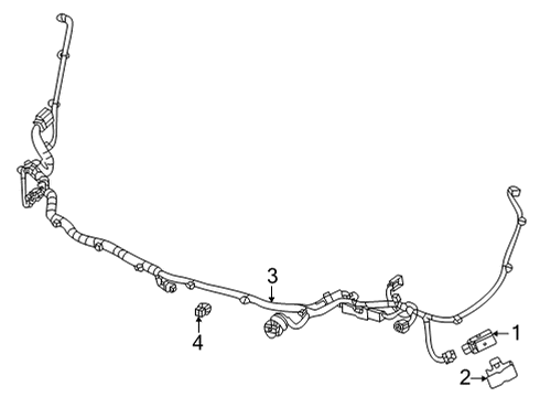 2021 Chevrolet Trailblazer Automatic Temperature Controls Wire Harness Diagram for 42749157