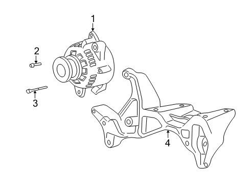 2003 Dodge Durango Alternator ALTERNATR-Engine Diagram for 56029915AA