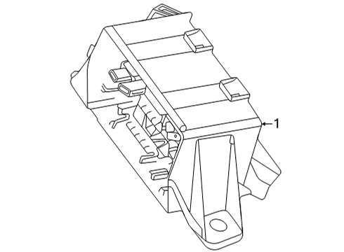 2021 Toyota Sienna Fuse & Relay Relay Box Diagram for 82741-08070