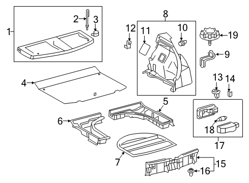 2016 Scion iM Bulbs Signal Lamp Bulb Diagram for 90981-15031