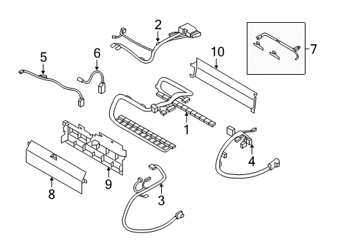 2017 Infiniti Q70 Electrical Components SENNSOR Assembly-Battery Diagram for 295A2-1MG0A