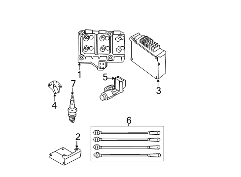 2002 Dodge Caravan Powertrain Control Powertrain Control Module Diagram for R4748420AF