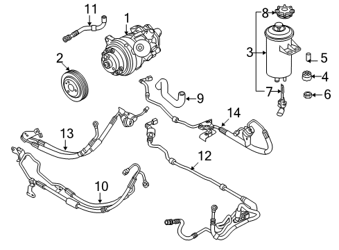 2007 BMW X5 Wiper & Washer Components Exp. Hose, Adaptive Drive 1S Diagram for 32416772343