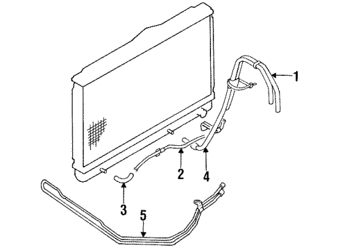 1995 Dodge Stealth Turbocharger Valve-Emission Control SOLENOID Diagram for MD145201