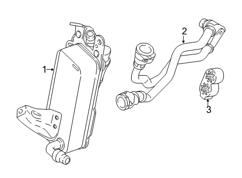 2019 BMW 430i xDrive Gran Coupe Automatic Transmission Repair Kit, Mechatronics Diagram for 24008632213