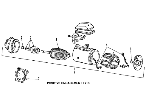 1985 Ford LTD A.I.R. System Control Valve Diagram for E4SZ9F491A