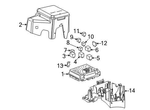 2006 Chevrolet Silverado 1500 Fuel Supply Tank Asm-Cng Diagram for 52372853