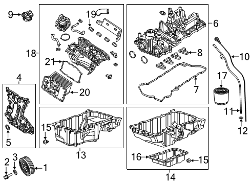 2020 Jeep Cherokee Engine Parts Tube-Engine Oil Indicator Diagram for 4893561AB