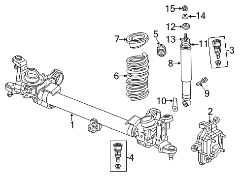 2017 Ram 3500 Shocks & Suspension Components - Front Front Coil Spring Diagram for 68172104AB