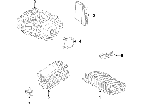 2018 Mini Cooper Countryman Oil Cooler Transmission Oil Cooler Heat Exchanger Diagram for 17217640013