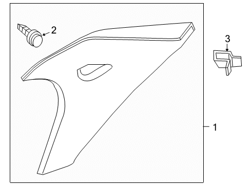 2007 Nissan Altima Interior Trim - Quarter Panels Finisher-Rear Pillar, RH Diagram for 76934-JA00A