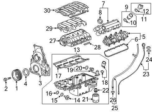 2017 Chevrolet Camaro Senders Fuel Gauge Sending Unit Diagram for 13544260