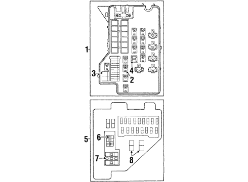 2002 Dodge Ram 1500 Electrical Components Electrical Relay Block Diagram for 56045391AB