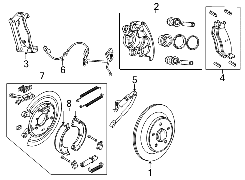 2020 Ram 1500 Classic Parking Brake Cable-Parking Brake Diagram for 55398359AE