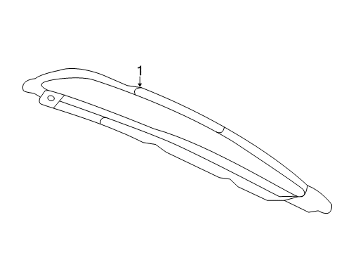 2022 Toyota GR Supra Exterior Trim - Hood Air Vent Diagram for 53142-WAA01