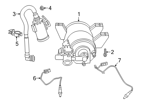 2020 BMW Z4 Powertrain Control Nut, Coarse-Threaded Bolt Diagram for 07149252293