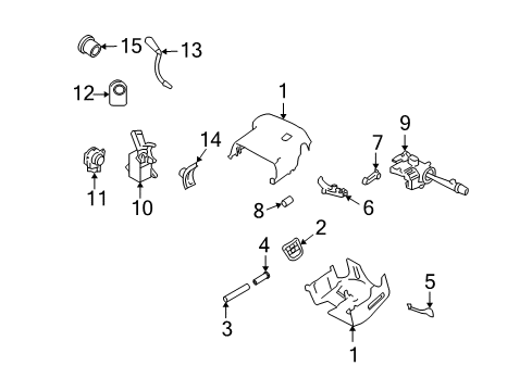 2009 Chevrolet Impala Switches Stoplamp Switch Diagram for 25913321