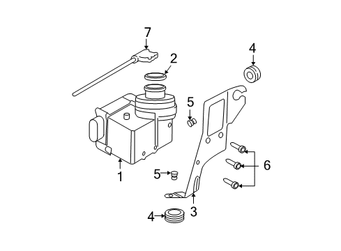 2005 Ford Expedition Cruise Control System Cruise Servo Diagram for F85Z-9C736-AA