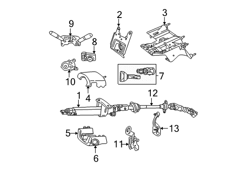 2002 Jeep Liberty Switches Switch-Hazard Warning Diagram for 56010158AD