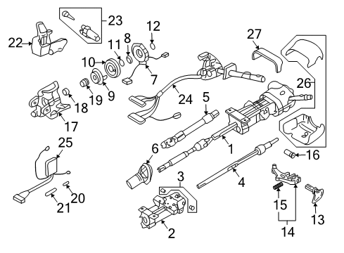 2003 Hummer H2 Switches Rear Wiper Switch Diagram for 15143159