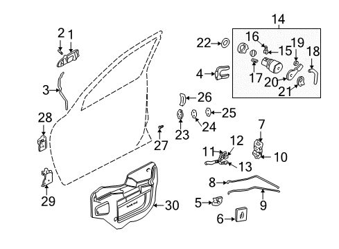 2006 Chevrolet Monte Carlo Front Door Window Switch Diagram for 10386883