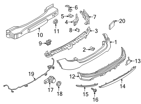 2016 Fiat 500X Parking Aid Nut-HEXAGON FLANGE Diagram for 6106159AA