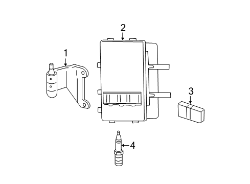 2007 Dodge Dakota Powertrain Control Powertrain Control Generic Module Diagram for R5094612AF