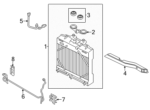 2011 BMW 535i Oil Cooler Coolant Hose Diagram for 17127598249