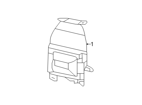 2015 Kia Optima Lane Departure Warning Unit Assembly-Bsd LH Diagram for 958112T000